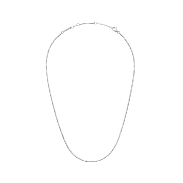 DANIEL WELLINGTON FLAT CHAIN NECKLACE SILVER - immagine 3