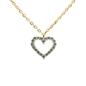PDPAOLA COLLANA BLU HEART CO01-225-U