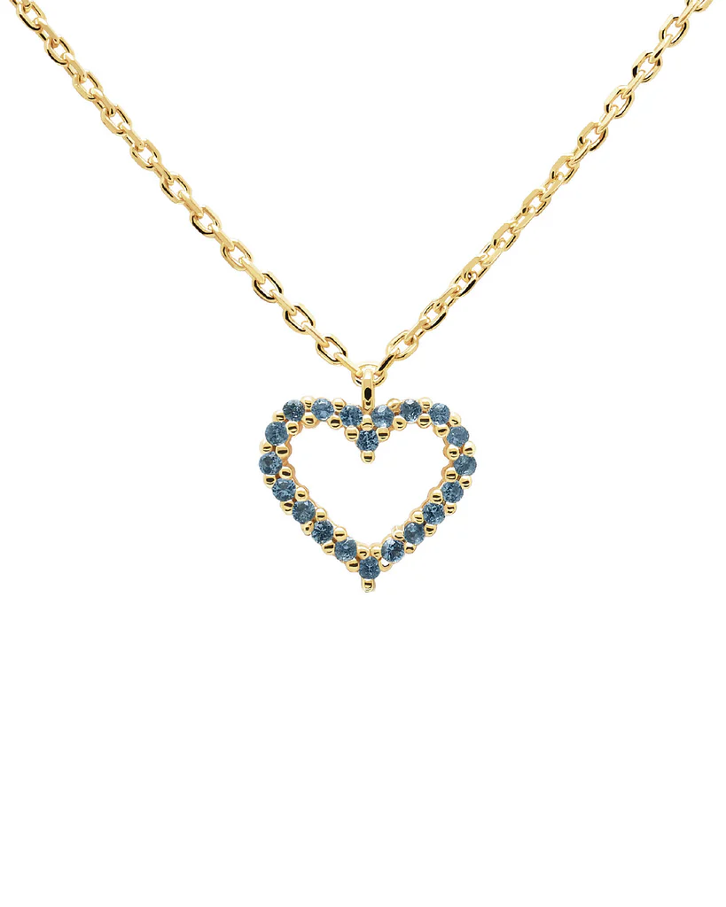 PDPAOLA COLLANA BLU HEART CO01-225-U