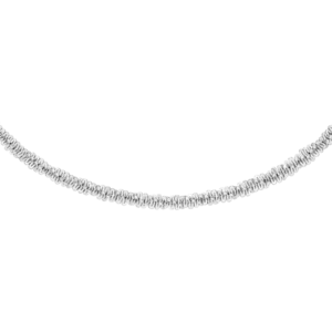 DANIEL WELLINGTON TWISTED CHAIN NECKLACE SILVER